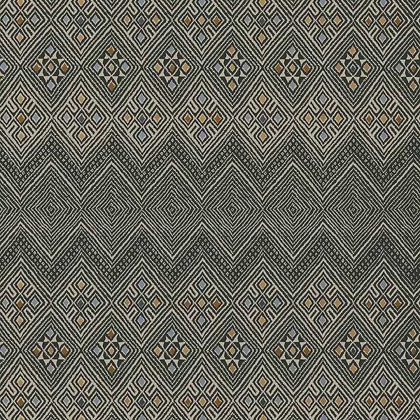 High Plains-Wallpaper-Thibaut-Black-Roll-T13228-Selected Wallpapers