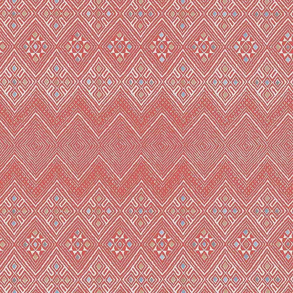 High Plains-Wallpaper-Thibaut-Coral-Roll-T13230-Selected Wallpapers