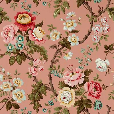 Hykenham-wallpaper-Sanderson-French Rose-Roll-217040-Selected Wallpapers