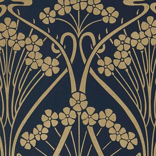 Ianthe Mono-Tapete-Liberty-Lapis-Rolle-07241002C-Selected Wallpapers