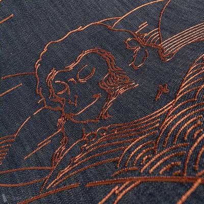 Indigo Macaque-wallpaper-Moooi-Selected Wallpapers