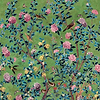 Jardin Bloom Mural-Wallpaper-Thibaut-Green-Set-TM13669-Selected Wallpapers