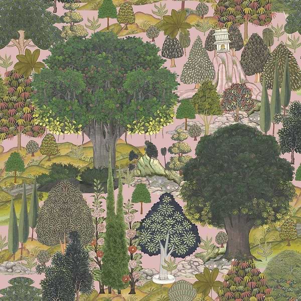 Jardin Sauvage-wallpaper-Mind the Gap-Multicolor-300 cm (standaard)-WP20443-Selected Wallpapers