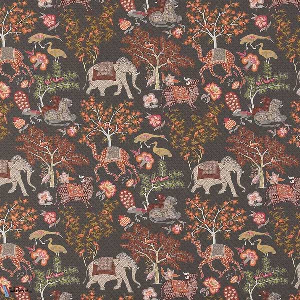 Jardin de Mysore-wallpaper-Pierre Frey-Brun-Meter (M1)-FP310004-Selected Wallpapers