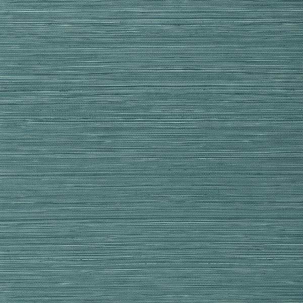 Kendari Grass-Wallpaper-Thibaut-Teal-Roll-T302-Selected Wallpapers