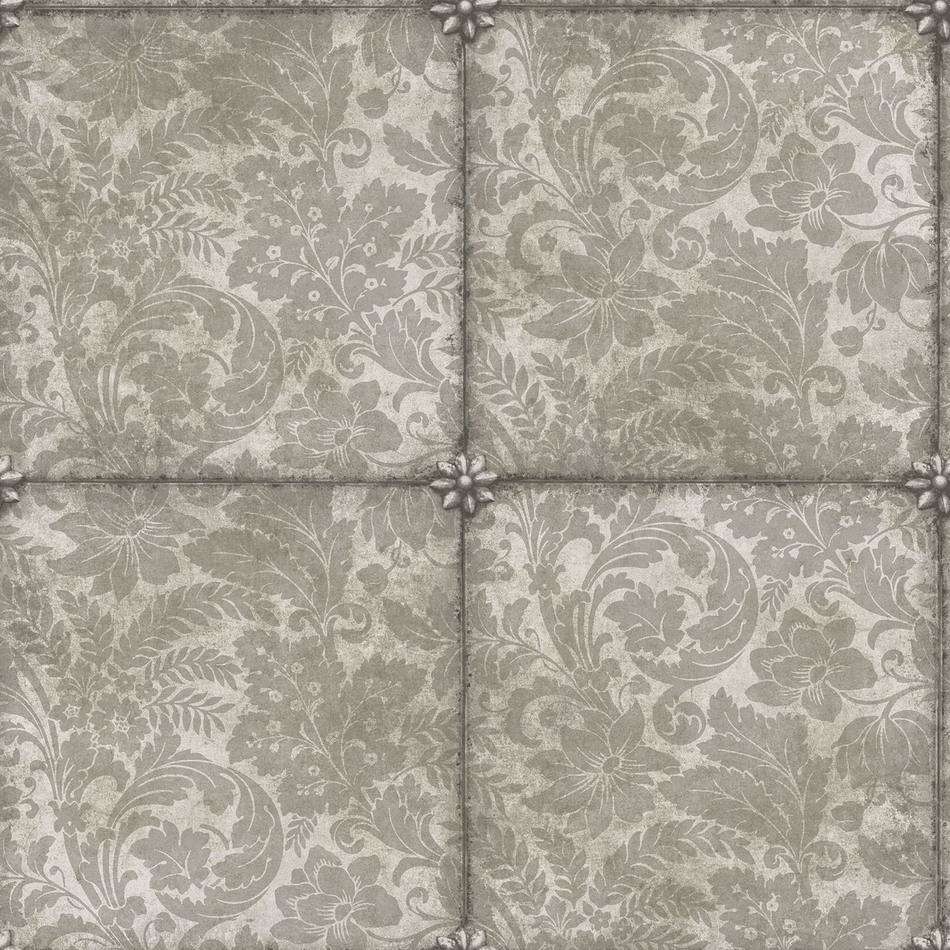King's Argent-Tapete-Cole & Son-Metallic Silver Foil-Rolle-118/4007-Selected Wallpapers