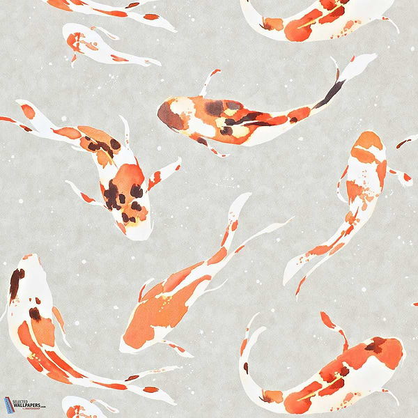 Koi-wallpaper-Harlequin-Paprika-Roll-110903-Selected Wallpapers