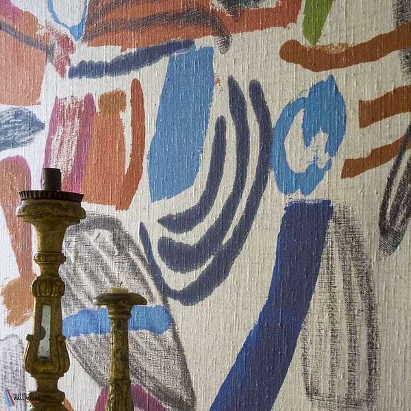 La toile du peintre-Tapete-Pierre Frey-Selected Wallpapers