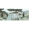 Lago di Garda-wallpaper-Les Dominotiers-Selected Wallpapers