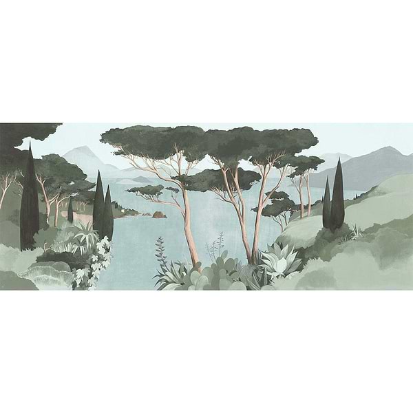 Lago di Garda-wallpaper-Les Dominotiers-Selected Wallpapers