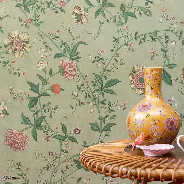 Le paravent chinois-wallpaper-Braquenie-Selected Wallpapers