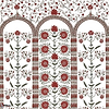 Les Arcades Albertine-wallpaper-Braquenie-Rouge-Paneel-BP348001-Selected Wallpapers
