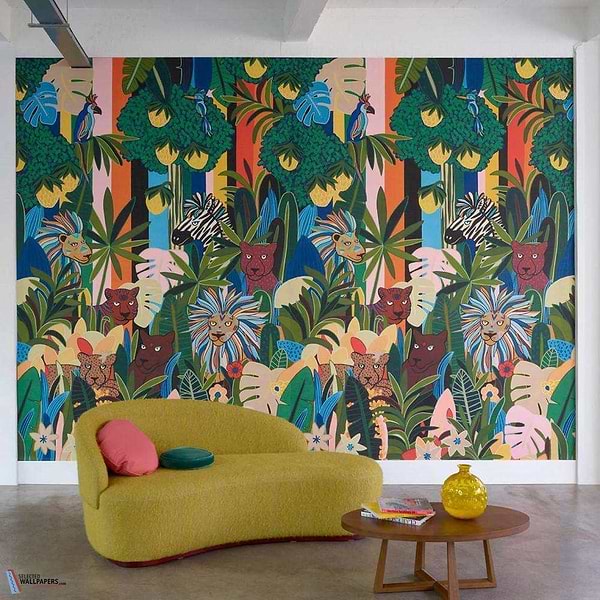 Les Rois de la jungle-Tapete-Pierre Frey-Selected Wallpapers