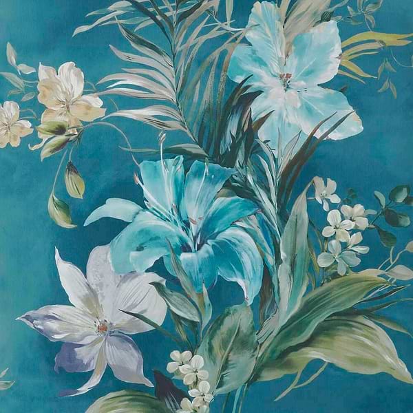 Liliana-Wallpaper-1838 wallcoverings-Peacock-Roll-2109-154-04-Selected Wallpapers