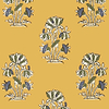 Lily Flower-Wallpaper-Thibaut-Harvest Gold-Roll-T13202-Selected Wallpapers