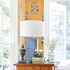 Lily Flower-Wallpaper-Thibaut-Selected Wallpapers