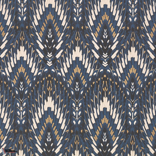 Lolana Wallcovering-Tapete-Romo-Cobalt-Rolle-W452/04-Selected Wallpapers