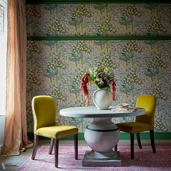 Macaw-Wallpaper-1838 wallcoverings-Selected Wallpapers