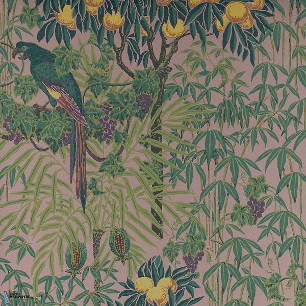 Macaw-Wallpaper-1838 wallcoverings-Blush Pink-Roll-2311-167-02-Selected Wallpapers