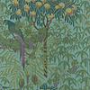 Macaw-Wallpaper-1838 wallcoverings-Teal-Roll-2311-167-04-Selected Wallpapers