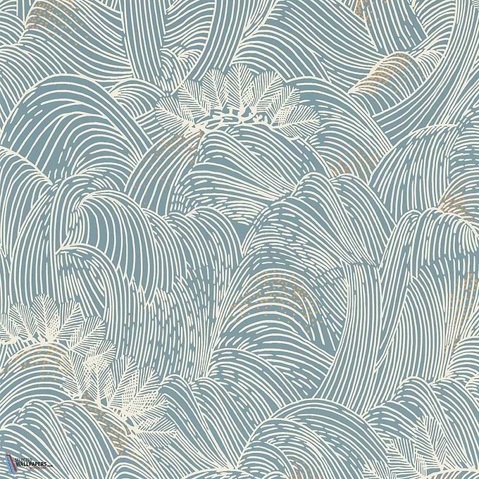 Maree Haute-Wallpaper-Casamance-Blue Persan-Roll-75902242-Selected Wallpapers