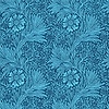 Marigold-wallpaper-Morris & Co-Navy-Roll-216954-Selected Wallpapers