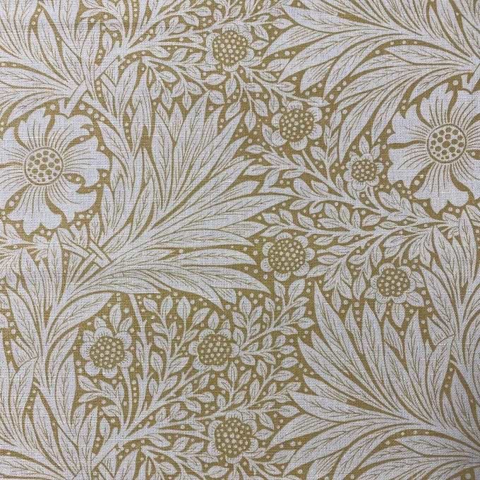 Marigold Stoff-Morris & Co-Lichen/Cowslip-Meter (M1)-220316-Selected Wallpapers