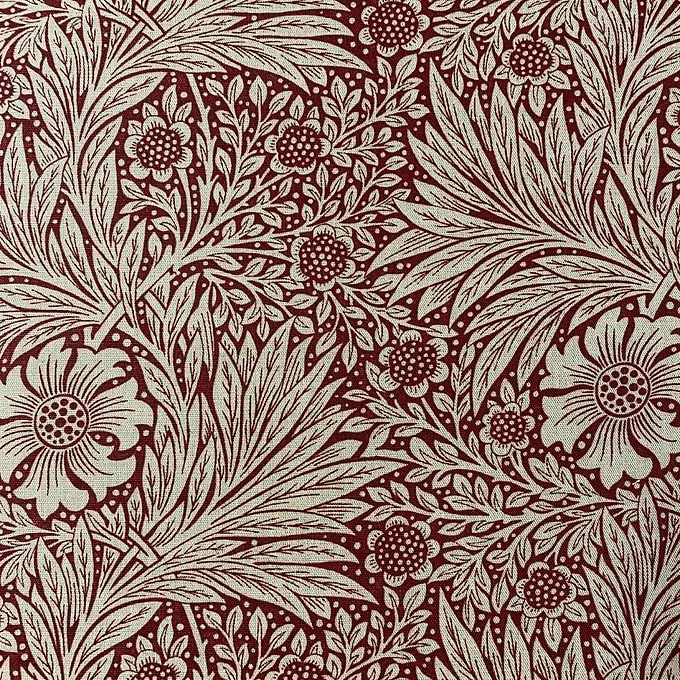 Marigold Stoff-Morris & Co-Brick/Manilla-Meter (M1)-220317-Selected Wallpapers
