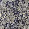 Marigold Stoff-Morris & Co-Indigo/Linen-Meter (M1)-220320-Selected Wallpapers