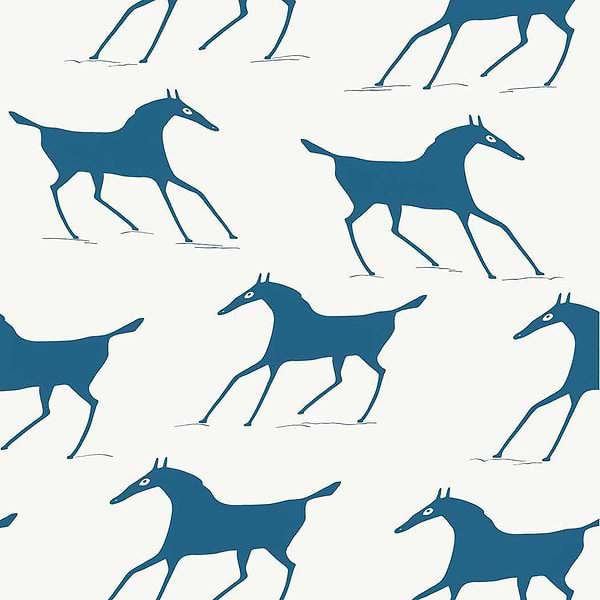 Marlborough Downs-Wallpaper-Thibaut-Navy off White-Roll-T13265-Selected Wallpapers