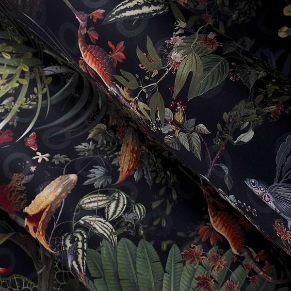 Menagerie of Extinct Animals-behang-Moooi-Selected Wallpapers