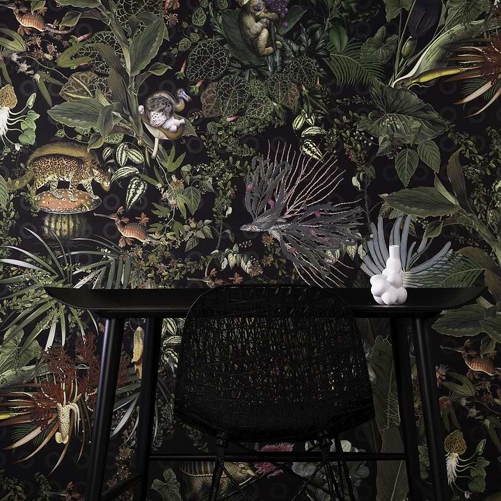 Menagerie of Extinct Animals-behang-Moooi-Selected Wallpapers