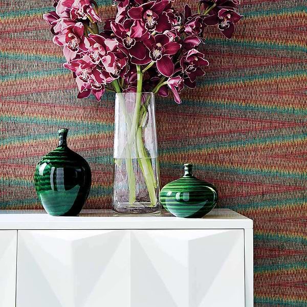 Moab Weave-Wallpaper-Thibaut-Selected Wallpapers