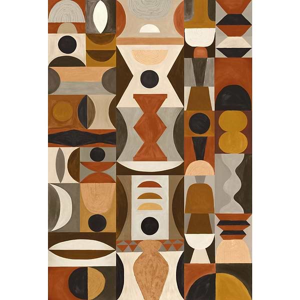 Modelage-Wallpaper-Casamance-Terracotta/Sable-Set-75564180-Selected Wallpapers
