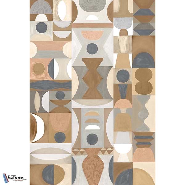 Modelage-Wallpaper-Casamance-Camel/Nude-Set-A75564384-Selected Wallpapers