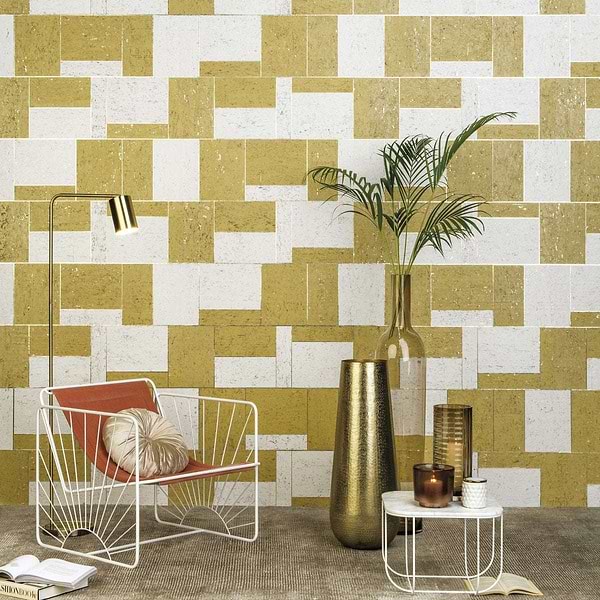 Modern Mosaic-wallpaper-Omexco by Arte-Selected Wallpapers
