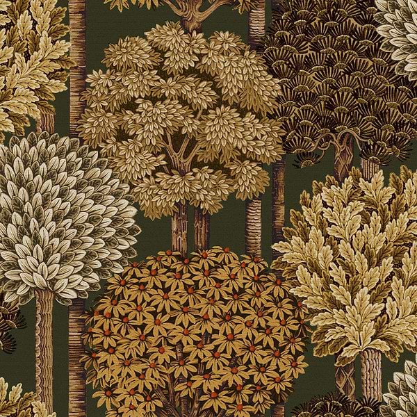 Mont Royal-Tapete-Arte-Green Golds-Meter (M1)-97702-Selected Wallpapers