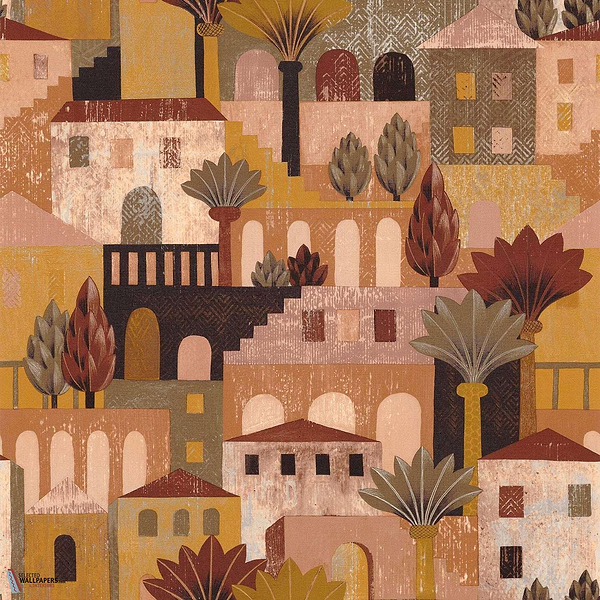 Monterosso-Wallpaper-Casamance-Terre de Sienne-Roll-75541834-Selected Wallpapers