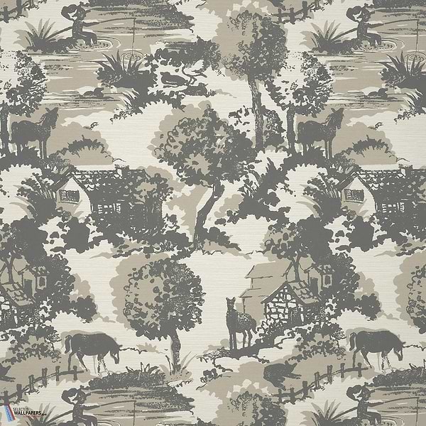 Mortagne-Tapete-Pierre Frey-Fusain-Meter (M1)-FP945003-Selected Wallpapers