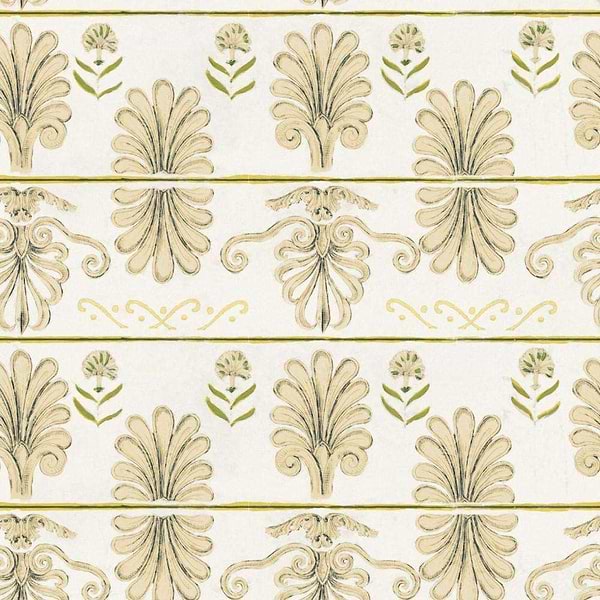 Mykonos Villa Motif-wallpaper-Mind the Gap-Taupe-Roll-WP30042-Selected Wallpapers