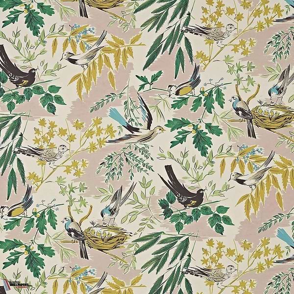 Nids Jolis-Tapete-Pierre Frey-Prairie-Meter (M1)-FP840002-Selected Wallpapers
