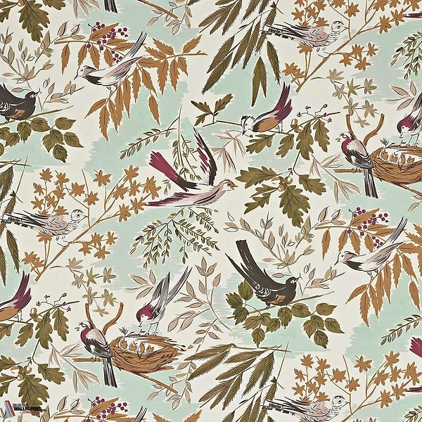 Nids Jolis-Tapete-Pierre Frey-Sous-Bois-Meter (M1)-FP840003-Selected Wallpapers