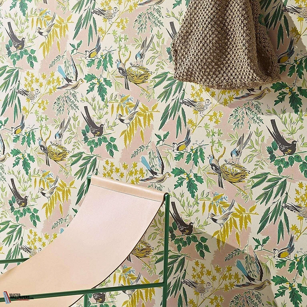 Nids Jolis-Tapete-Pierre Frey-Selected Wallpapers