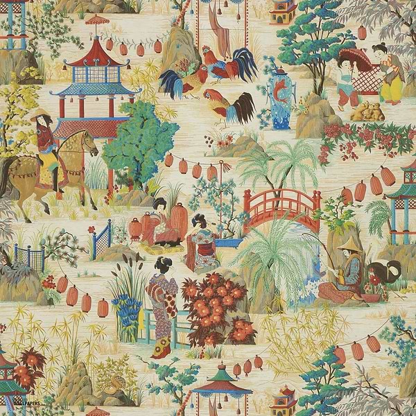 Ogaki-Tapete-Pierre Frey-Origine-Meter (M1)-FP590001-Selected Wallpapers