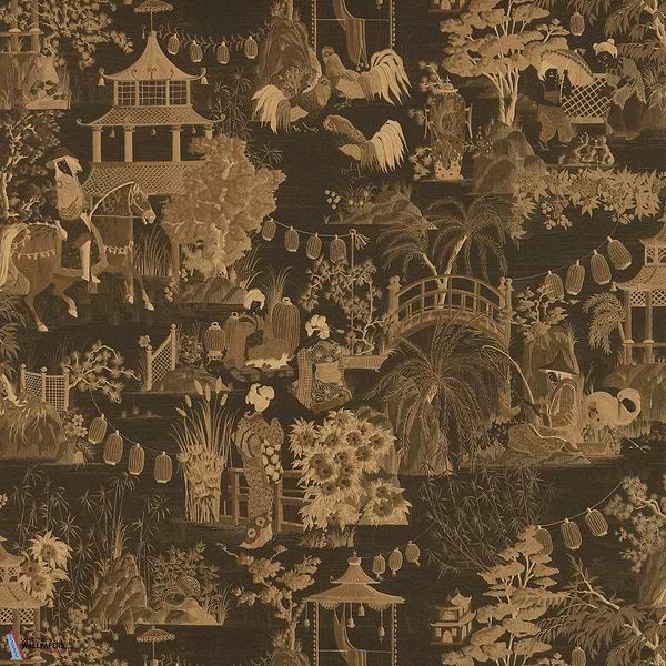Ogaki-Tapete-Pierre Frey-Sepia-Meter (M1)-FP590002-Selected Wallpapers