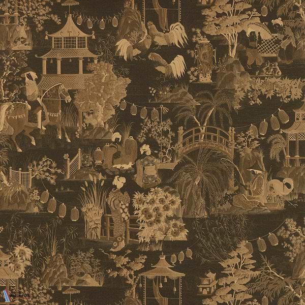 Ogaki-Tapete-Pierre Frey-Sepia-Meter (M1)-FP590002-Selected Wallpapers