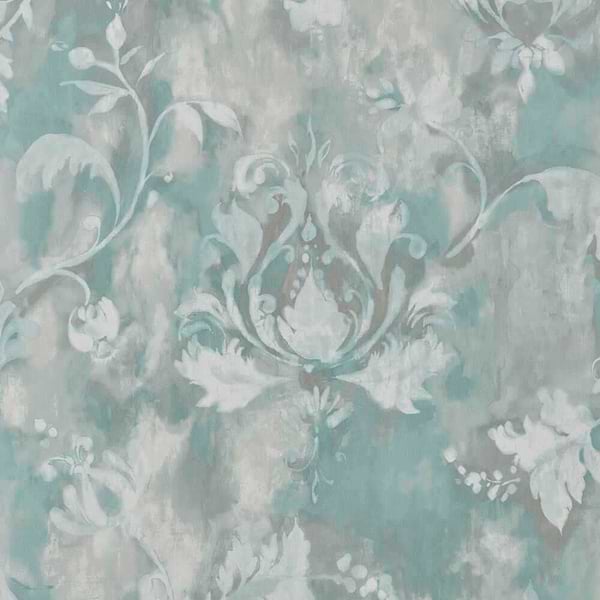 Ornamenta-Wallpaper-1838 wallcoverings-Aqua-Roll-2109-156-03-Selected Wallpapers