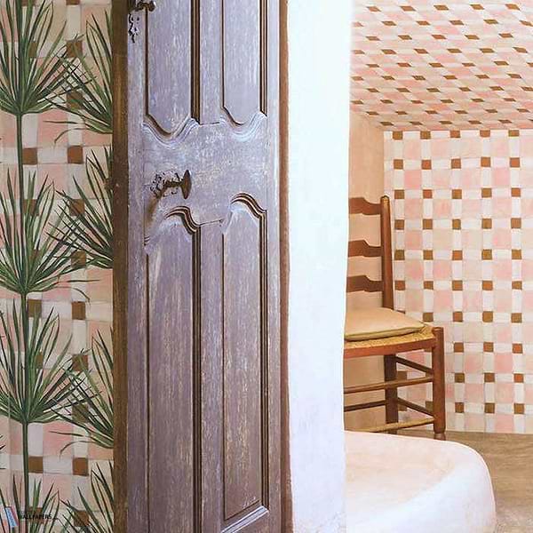 Patio Roussillon-wallpaper-Pierre Frey-Selected Wallpapers