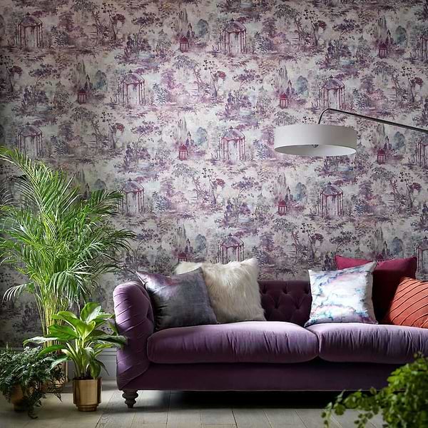 Pavilion-Tapete-1838 wallcoverings-Selected Wallpapers