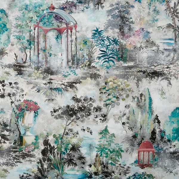 Pavilion-Tapete-1838 wallcoverings-Fern Green-Rolle-2109-153-04-Selected Wallpapers